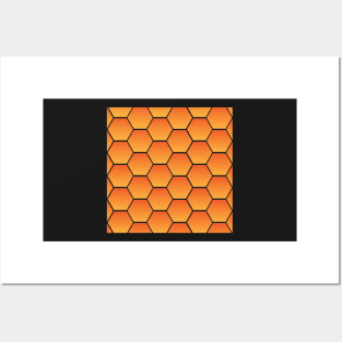 Honeycomb Posters and Art